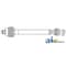A & I Products Round Baler Driveline; 540 RPM, BP Size S4, SFT CV W/ Shear Bolt 64.5" x7.5" x7.5" A-87643132 - alternate 1